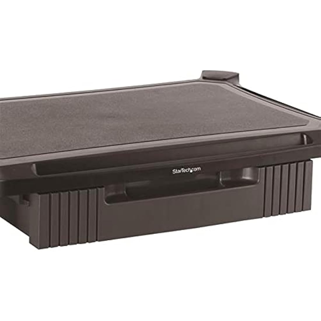 StarTech.com Adjustable Monitor Riser – Large Desk Stand with Drawer