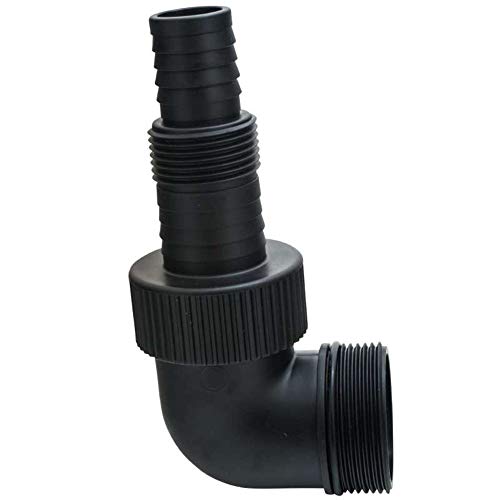 Ribimex Polypropylene Pump Outlet Fitting – 1" & 1.5" Threaded Connector