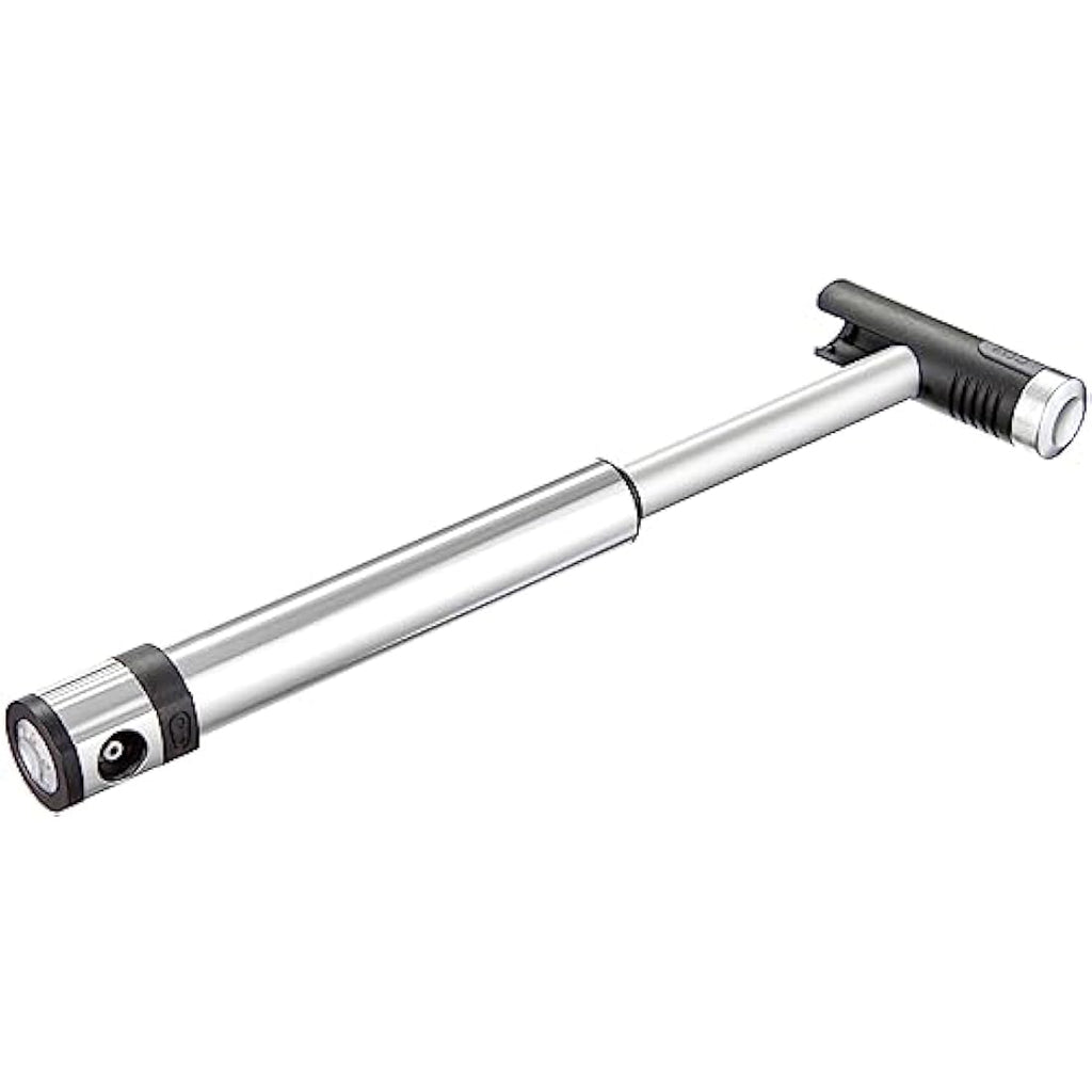 Crankbrothers Klic HV Mini Pump with Gauge and CO2 Inflator – 8 Bar