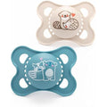 MAM Original Soothers | 0-6 Months Silicone Pacifiers | 2 Pack - Blue