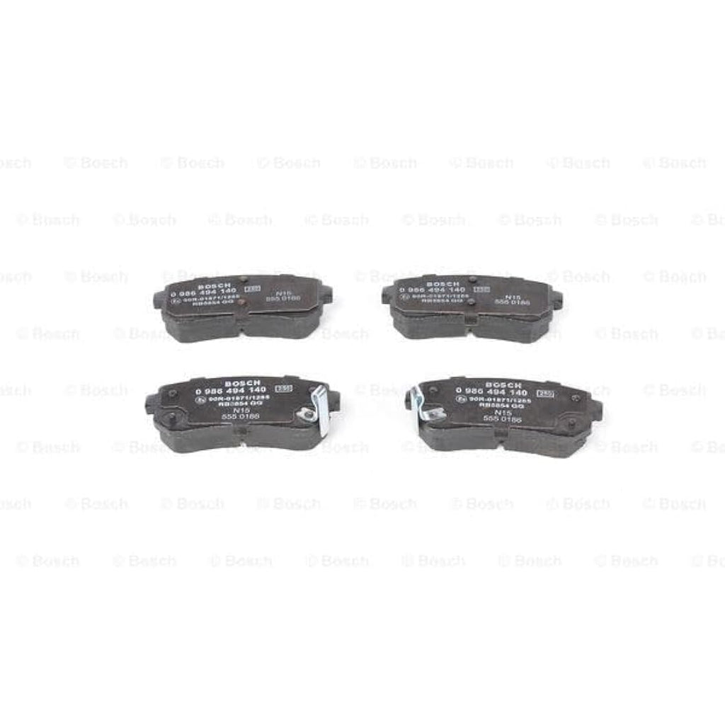 Bosch BP1051 Rear Brake Pads | Copper-Free Ceramic Set of 4