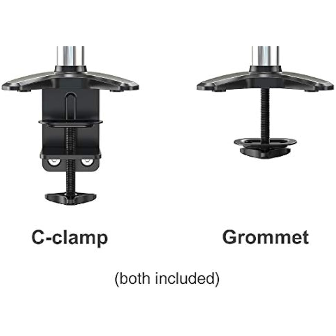 Jolof Store Single Articulating Monitor Arm Mount with Desk Clamp
