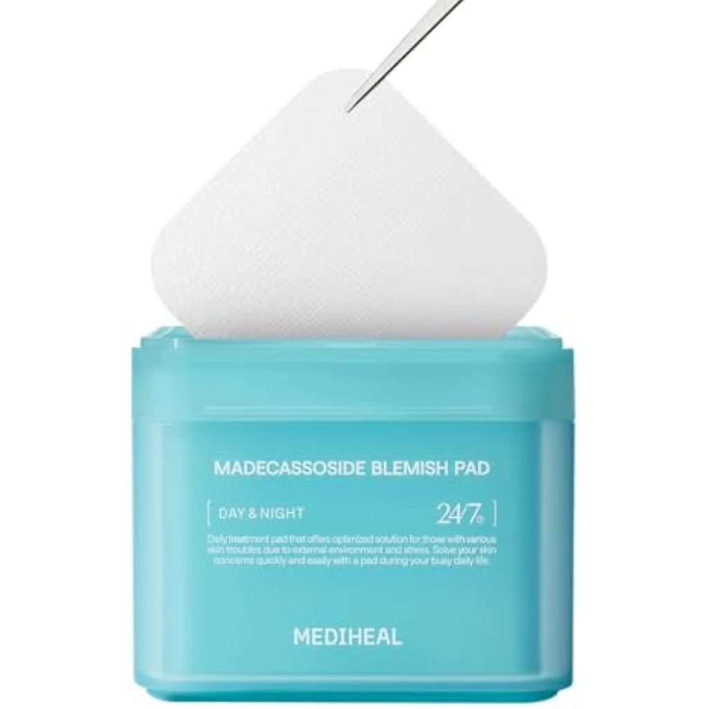 Mediheal Madecassoside Blemish Pads – Vegan Centella Toner Pads, 100ct