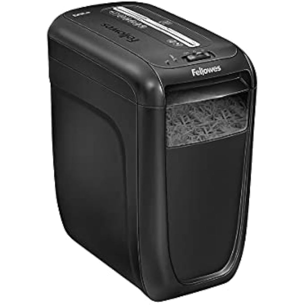 Fellowes Powershred 60Cs 10-Sheet Cross-Cut Paper Shredder | P-4 Security