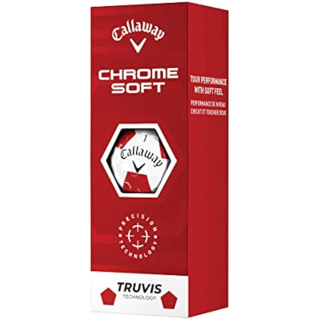 Callaway Chrome Soft Golf Balls – Precision Technology Truvis Pattern