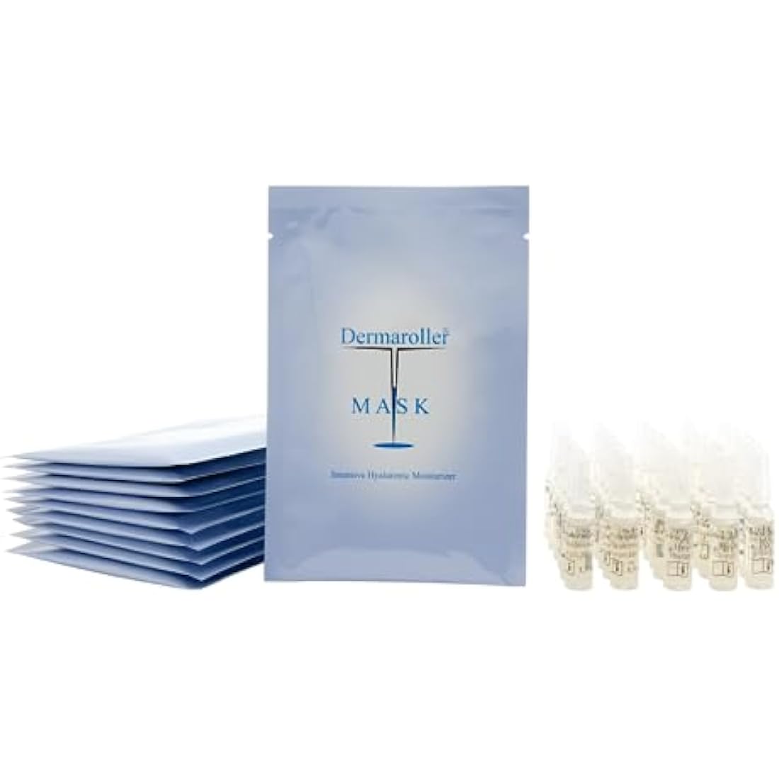 Dermaroller Hydration Booster Set – Hyaluronic Serum & Mask Skincare