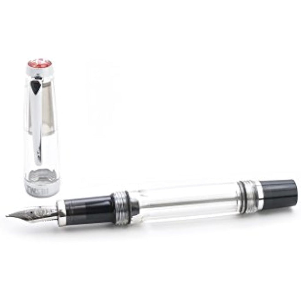 TWSBI Vac Mini Fountain Pen – Smoke Finish – Stub 1.1 Calligraphy Nib
