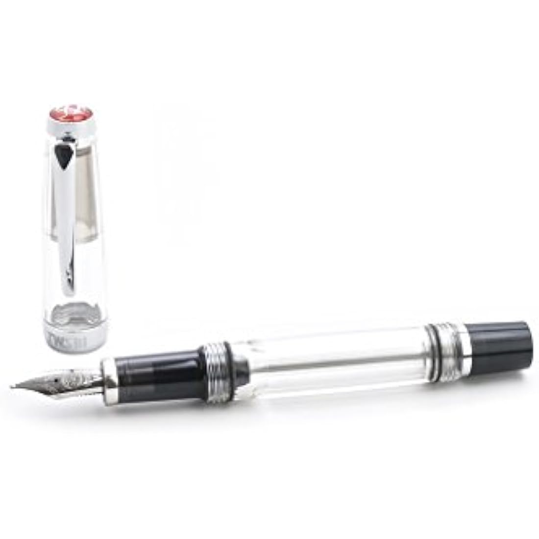 TWSBI Vac Mini Fountain Pen – Smoke Finish – Stub 1.1 Calligraphy Nib