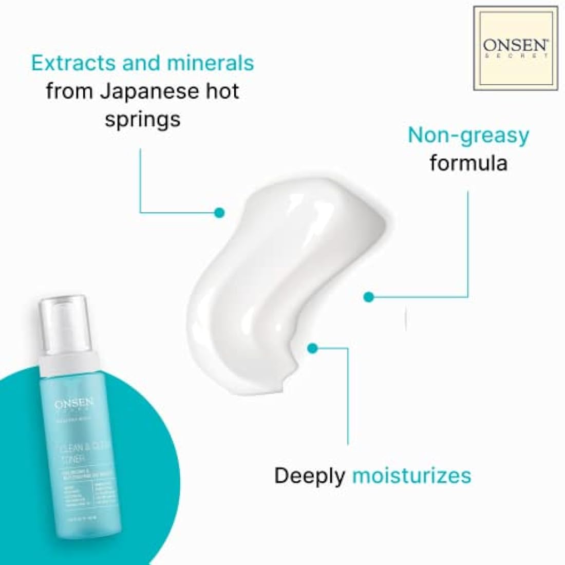 Onsen Secret Face Toner – Balancing Witch Hazel & Green Tea - 150ml