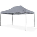All Seasons Gazebos 3x4.5m Waterproof Pop Up Gazebo – Metallic Grey