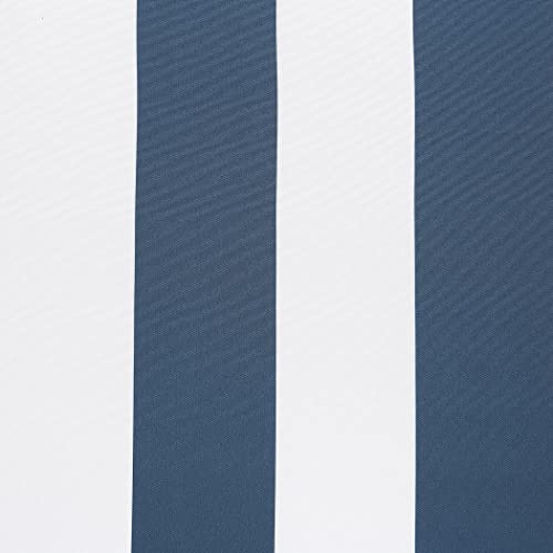 Sun Zero Valencia UV Protectant Outdoor Grommet Curtain Pair, Indigo, 108"