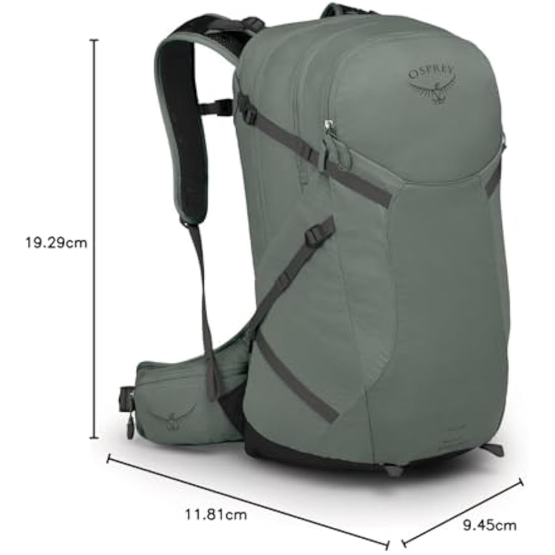 Osprey Sportlite 25L Hiking Backpack – Pine Leaf Green, S/M