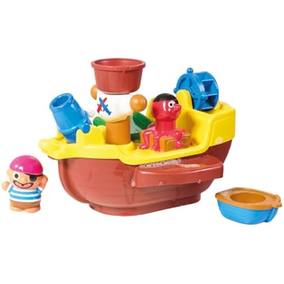 Toomies Pirate Ship Bath Toy – Educational Water Play Set for Toddlers
