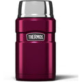 Thermos Stainless King Food Flask – 710ml Insulated Jar, Raspberry
