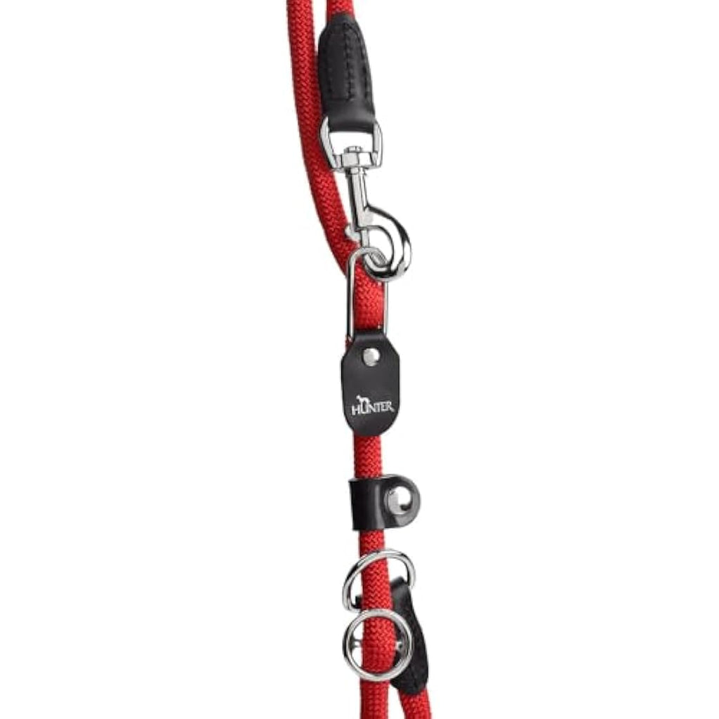 Hunter Freestyle Retriever Leash – 10mm Durable Brown Rope Dog Leash