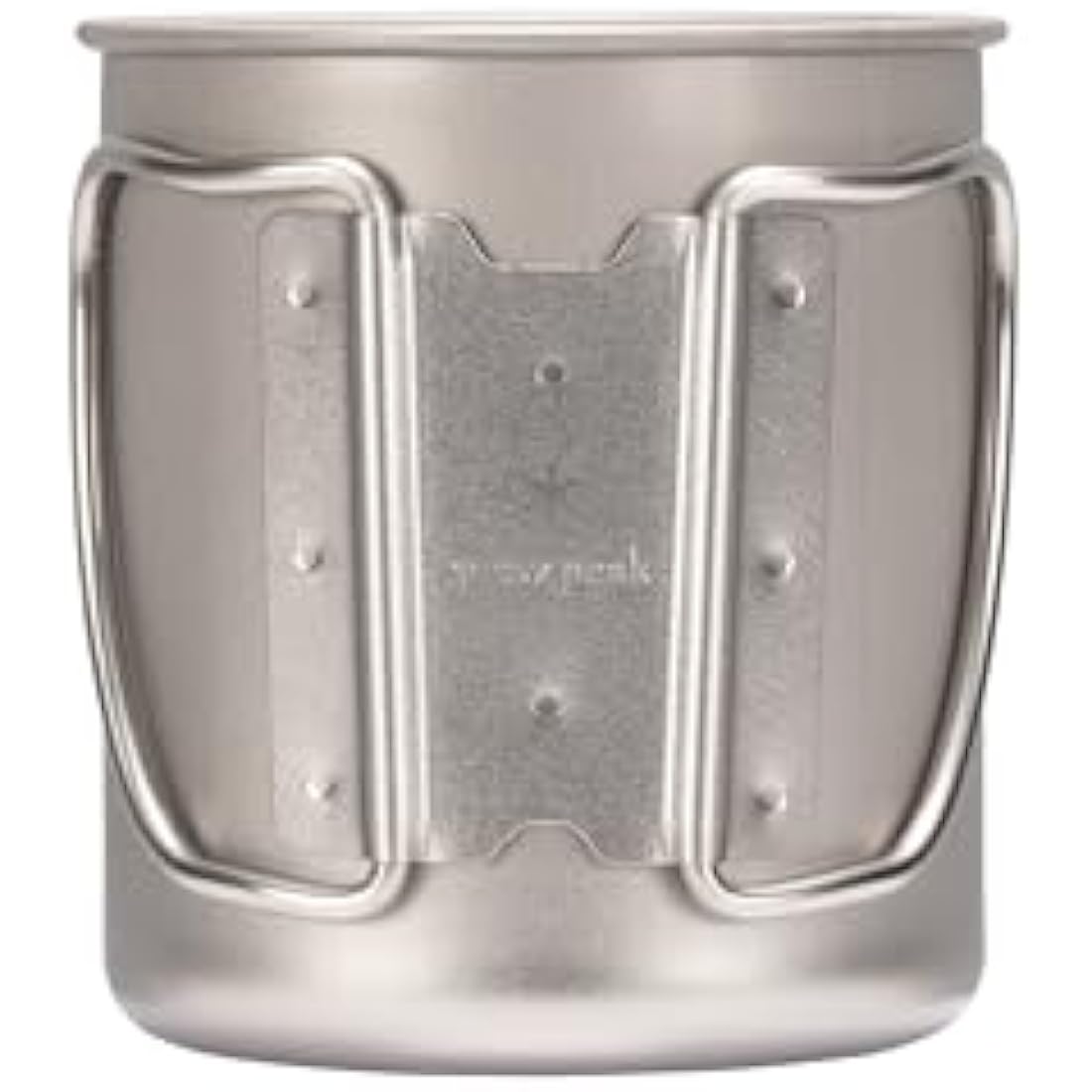Snow Peak Titanium Single Wall Mug – Ultralight 450ml Camping Cup