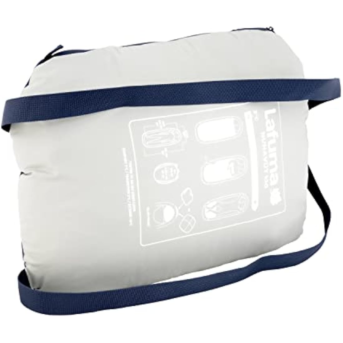 Lafuma Nunavüt Kid Sleeping Bag – Synthetic Summer Insulation, Blue