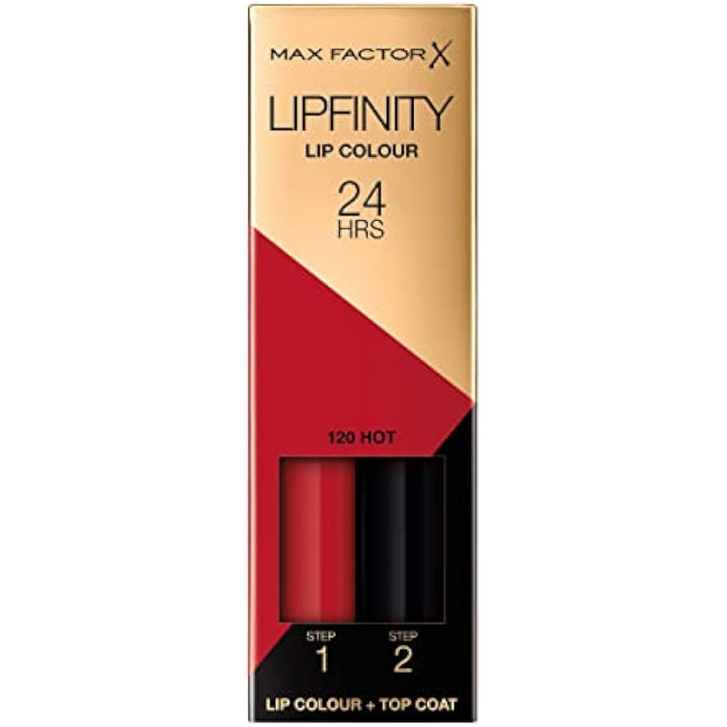 Max Factor Lipfinity 24HR Liquid Lipstick and Balm - 120 Hot