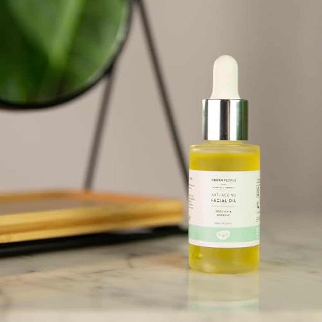 Green People Anti-Ageing Facial Oil – Organic Rosehip & Jojoba, 30ml