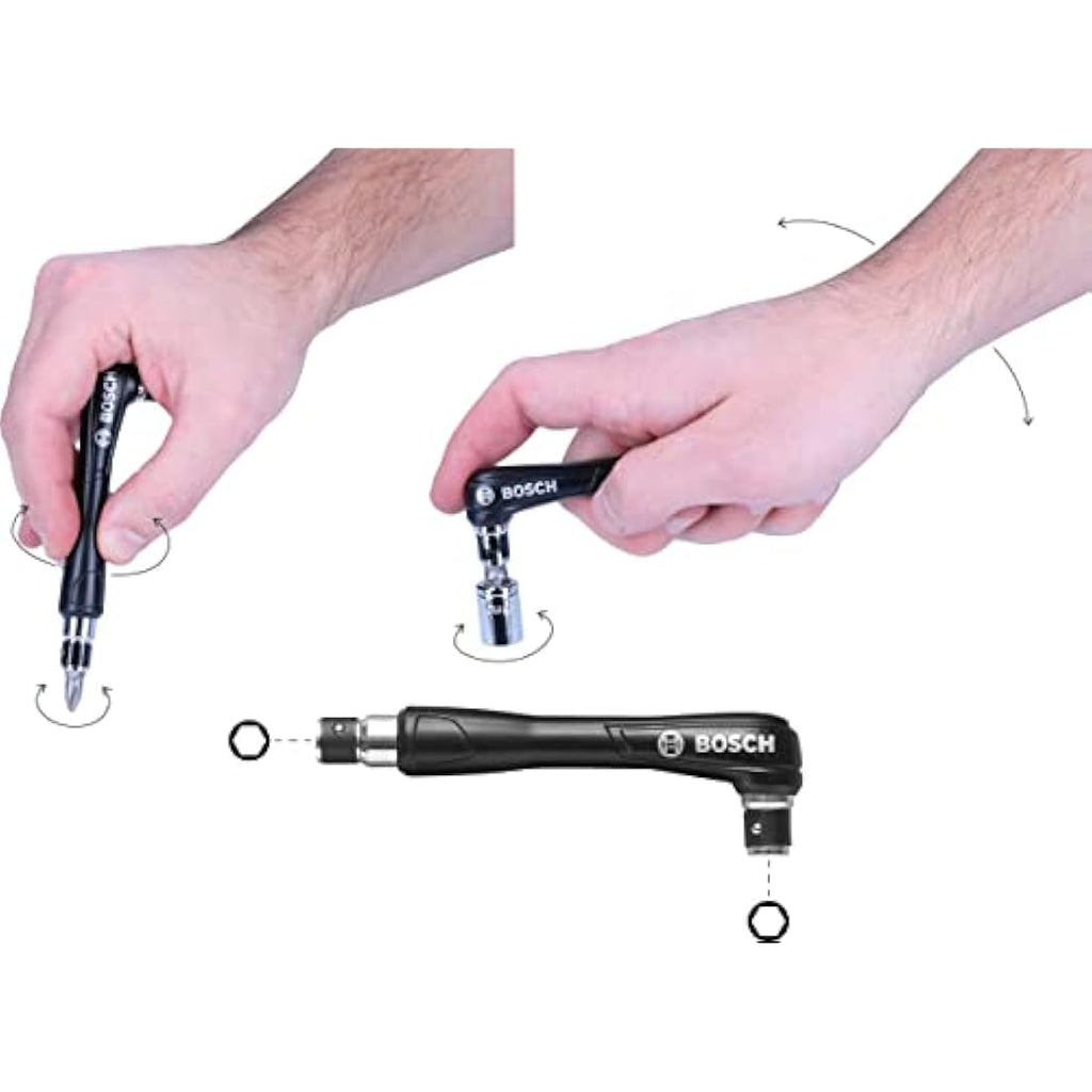 Bosch V-Line 68-Piece Titanium Drill and Screwdriver Bit Set