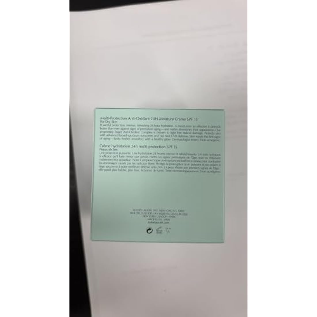 Estée Lauder DayWear Anti-Oxidant 24H Moisture Cream SPF 15 - Dry Skin