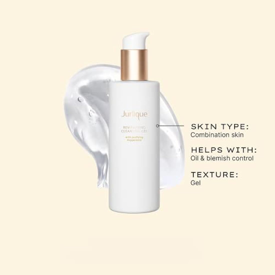 Jurlique Revitalising Cleansing Gel – Natural Face Wash for All Skin Types