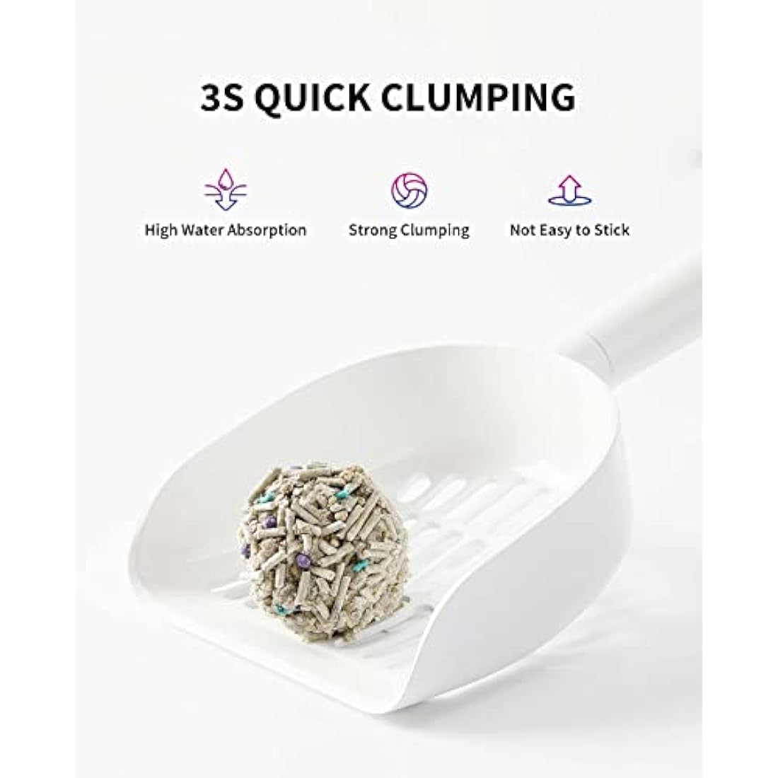 PETKIT 5-in-1 Mixed Cat Litter | Flushable Tofu & Bentonite | 28L 4-Pack