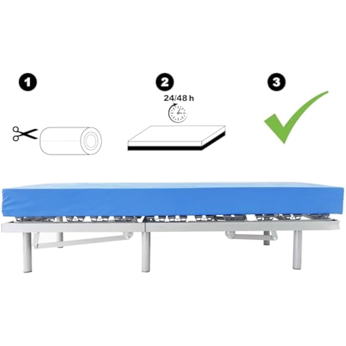 PEPE Mobility Orthopedic Hospital Mattress | 90x190cm Waterproof Single