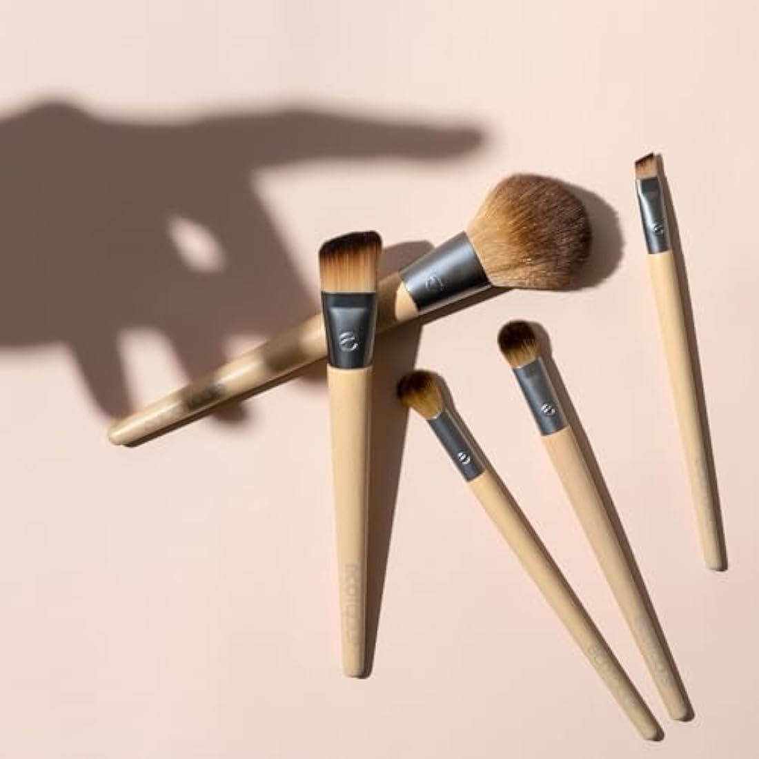 EcoTools 6-Piece Makeup Brush Set – Vegan & Eco-Friendly Bamboo