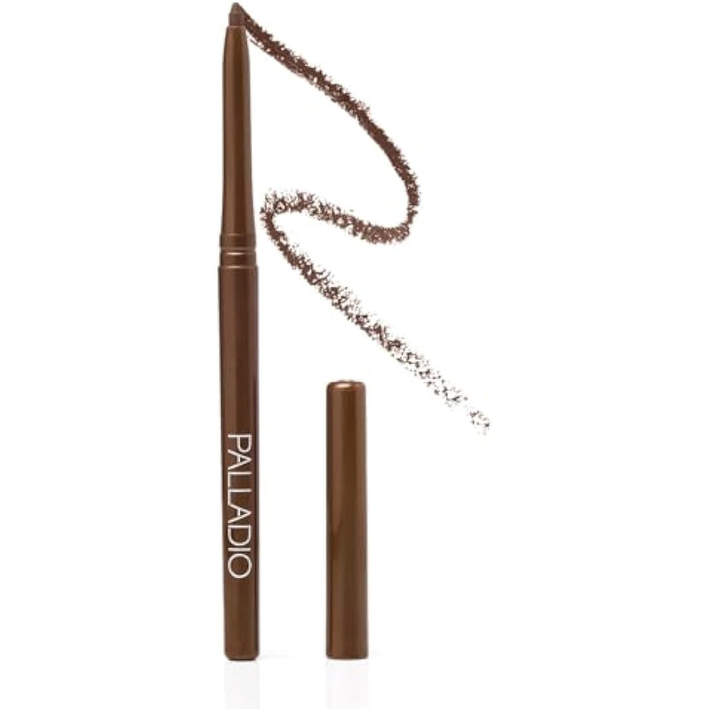 Palladio Waterproof Retractable Eye Pen – Long-Lasting Eyeliner, Brownie