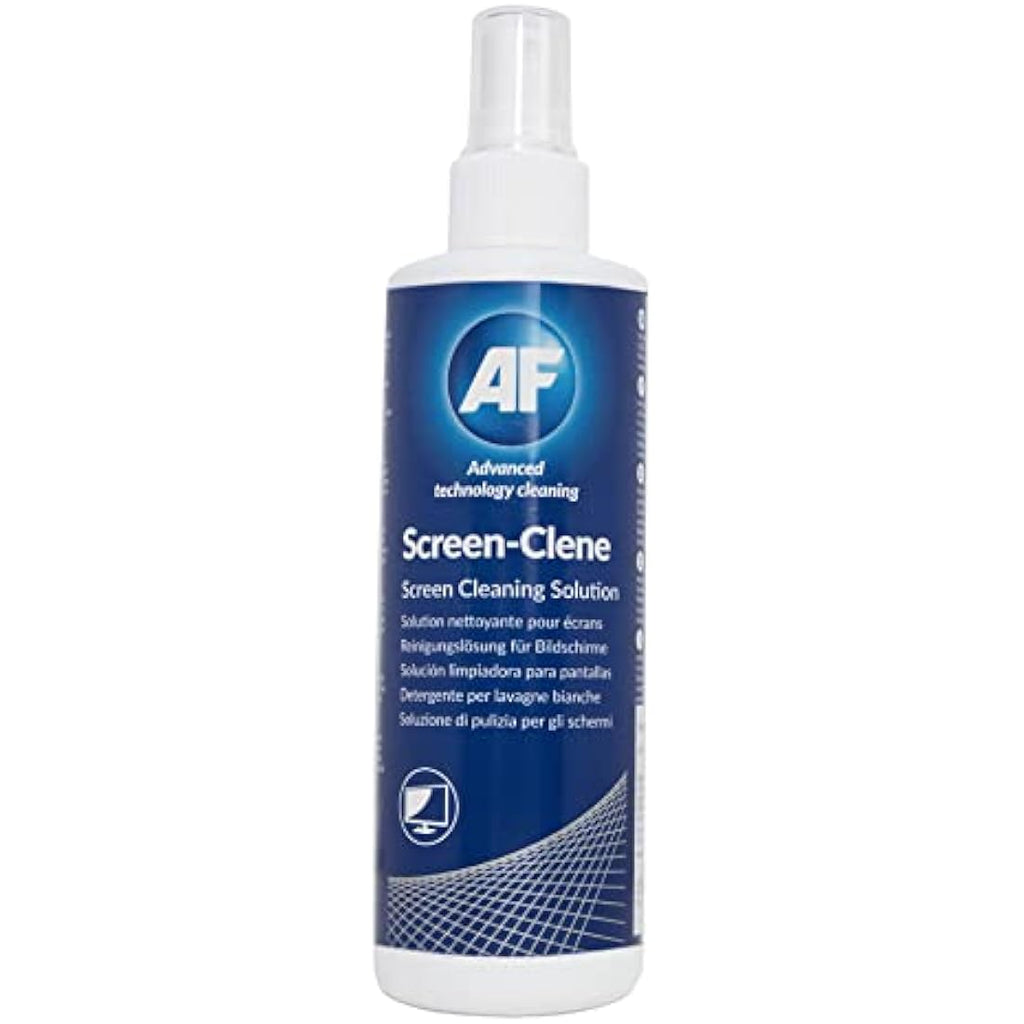AF Screen Cleaner Spray 250ml | Alcohol Free Solution for TV & Laptop