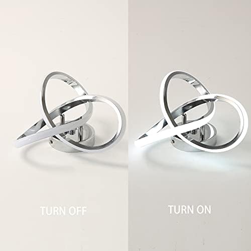 LED Ceiling Light – 22W Modern Silver Hallway Fixture