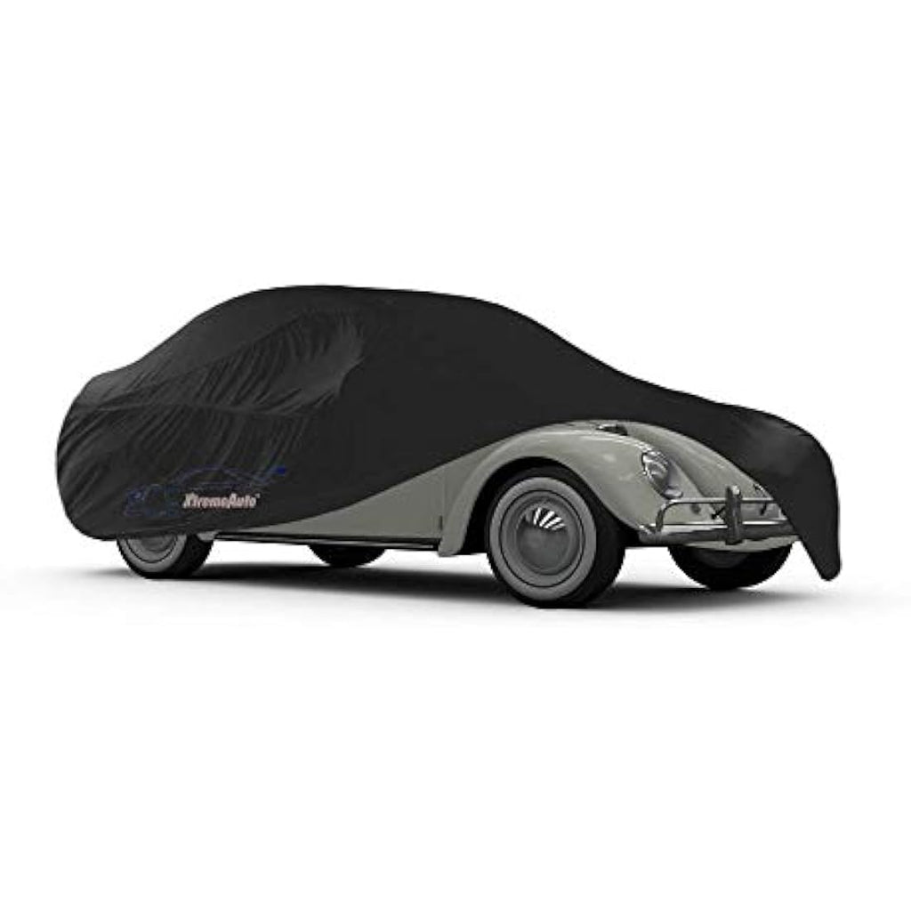 Xtremeauto Breathable Indoor Car Cover for VW Beetle - Soft Black Fabric