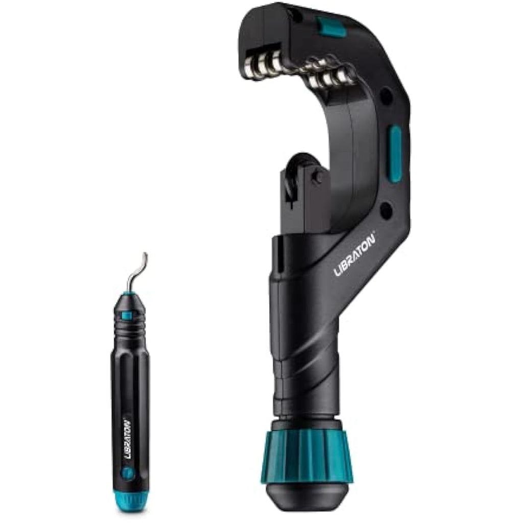 Libraton Heavy-Duty Pipe Cutter 6-70mm with Deburring Tool for Copper