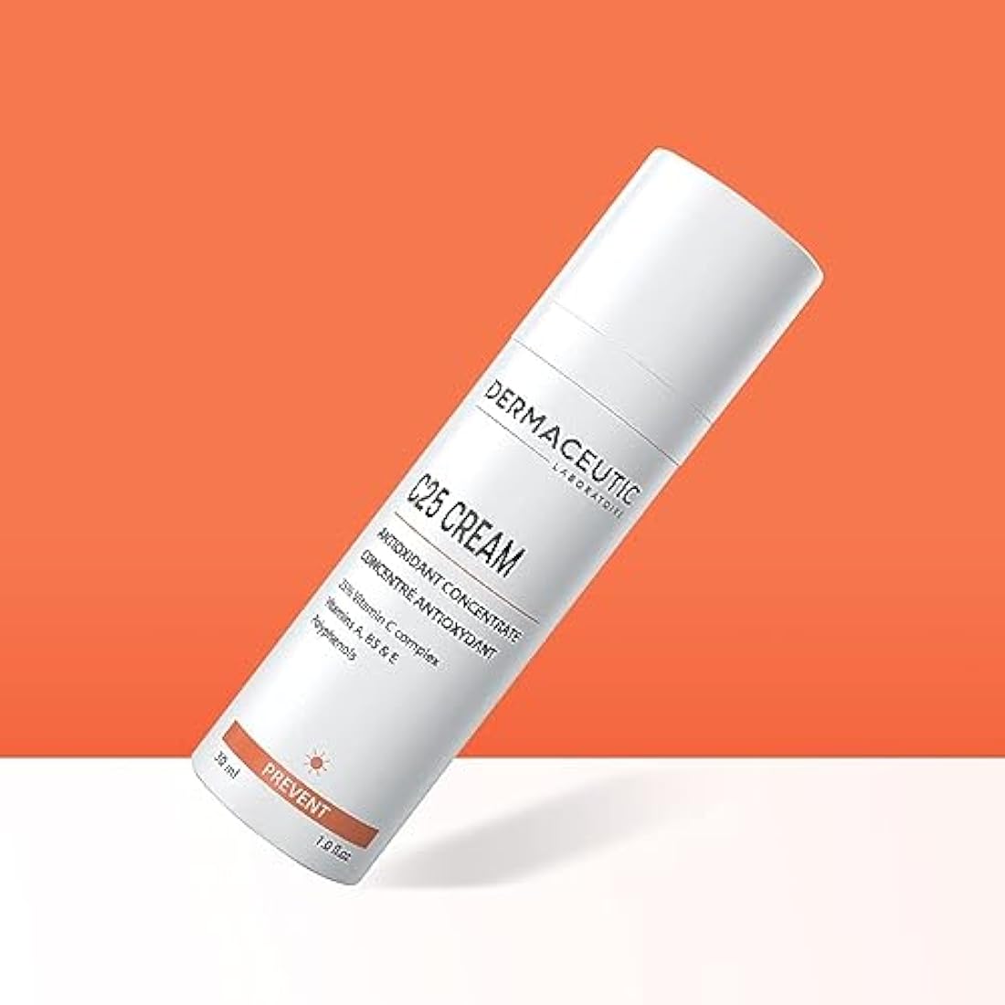 Dermaceutic C25 Cream | 25% Vitamin C Antioxidant Face Moisturizer - 30ml