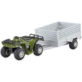 Britains 43358 Quad ATV Bike and Trailer Playset | 1:32 Diecast Model