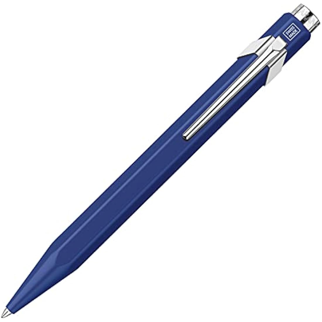 Caran d'Ache 849 Popline Ballpoint Pen – Blue Lacquered Aluminium