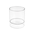 iDesign Clarity Hair Accessories Organiser | Clear 2-Compartment Box
