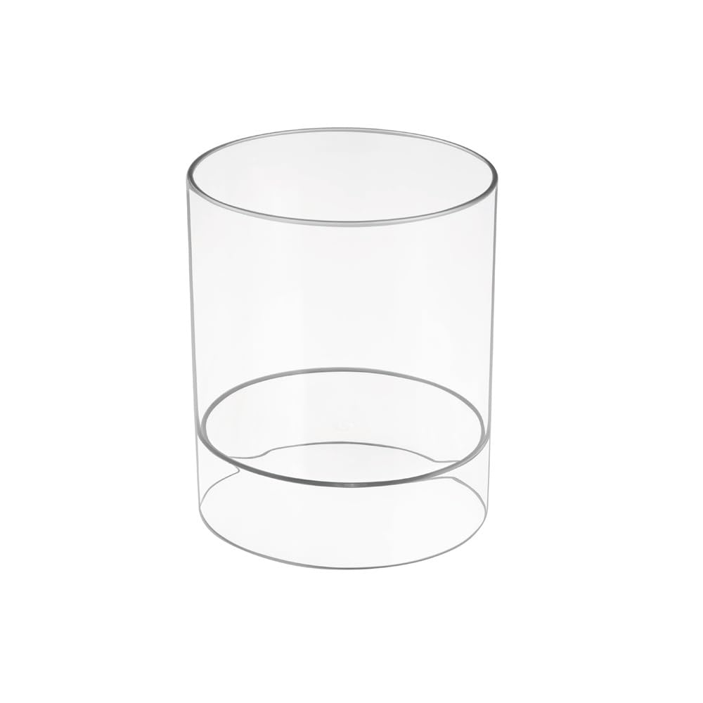 iDesign Clarity Hair Accessories Organiser | Clear 2-Compartment Box