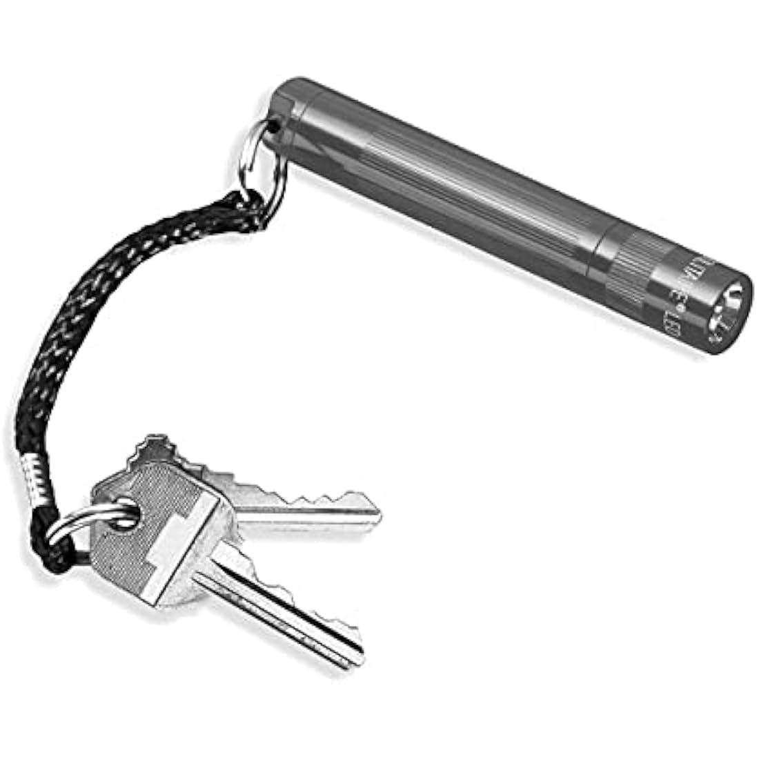 Maglite Solitaire LED Flashlight – Grey Compact Torch with Gift Box
