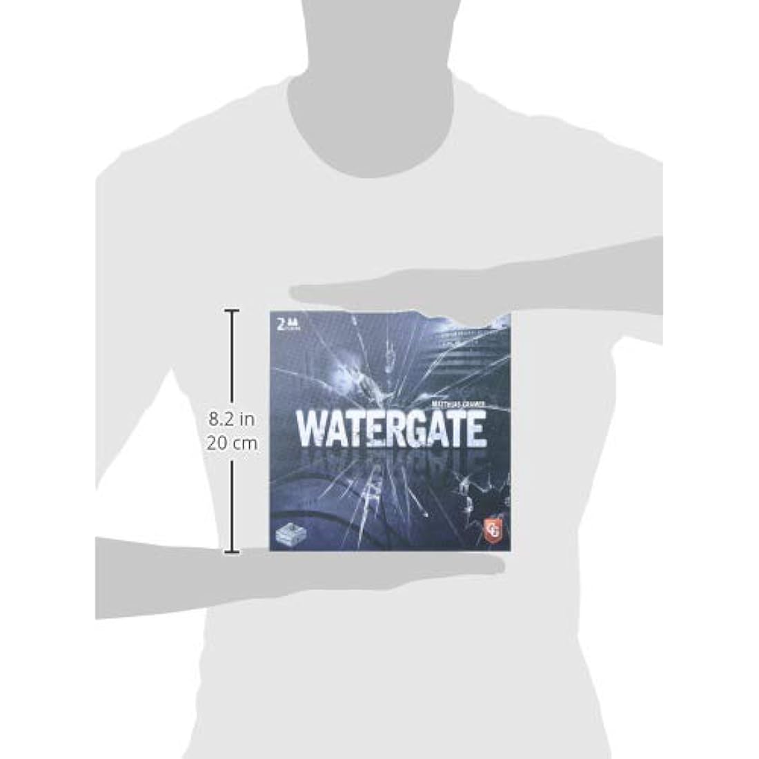 Watergate Board Game by Capstone Games – 2-Player Strategy Card Game