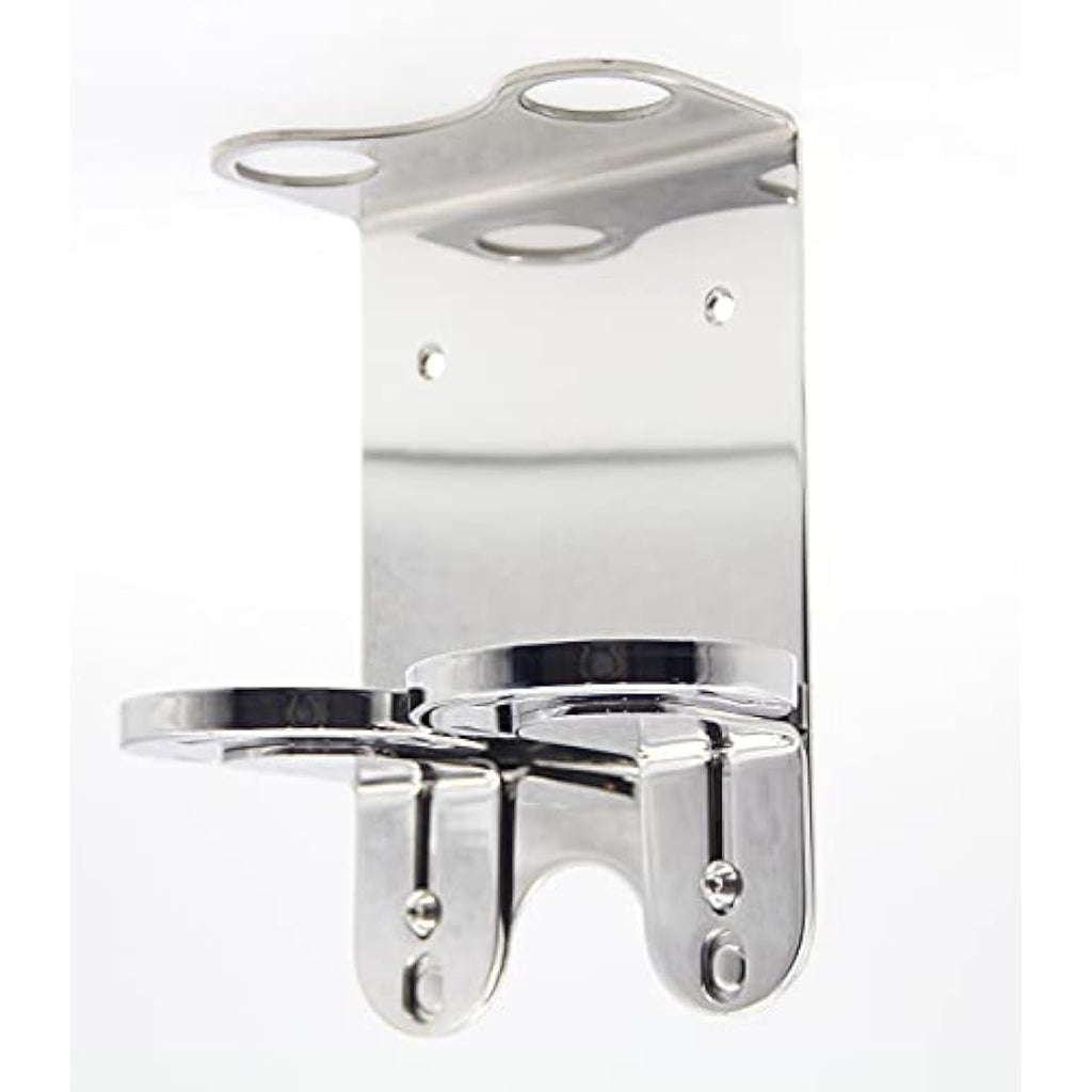 Jolof Store Wall Mount Double Soap Dispenser – Chrome Stainless Steel