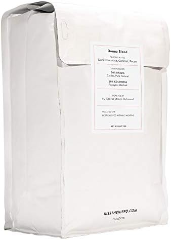 Kiss The Hippo Donna Blend Whole Bean Coffee – 1KG Espresso Roast