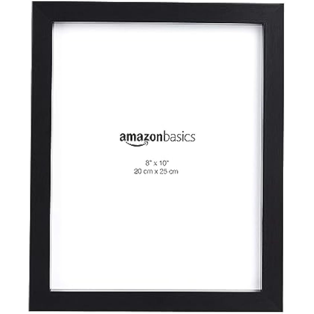 Rectangular Photo Frames - 2-Pack Black Glass 20x25 cm