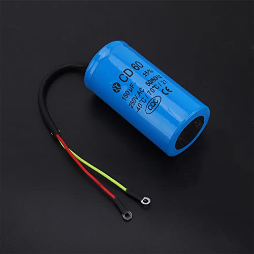 Jolof Store CD60 150uF 250V AC Motor Start Run Capacitor for Compressors