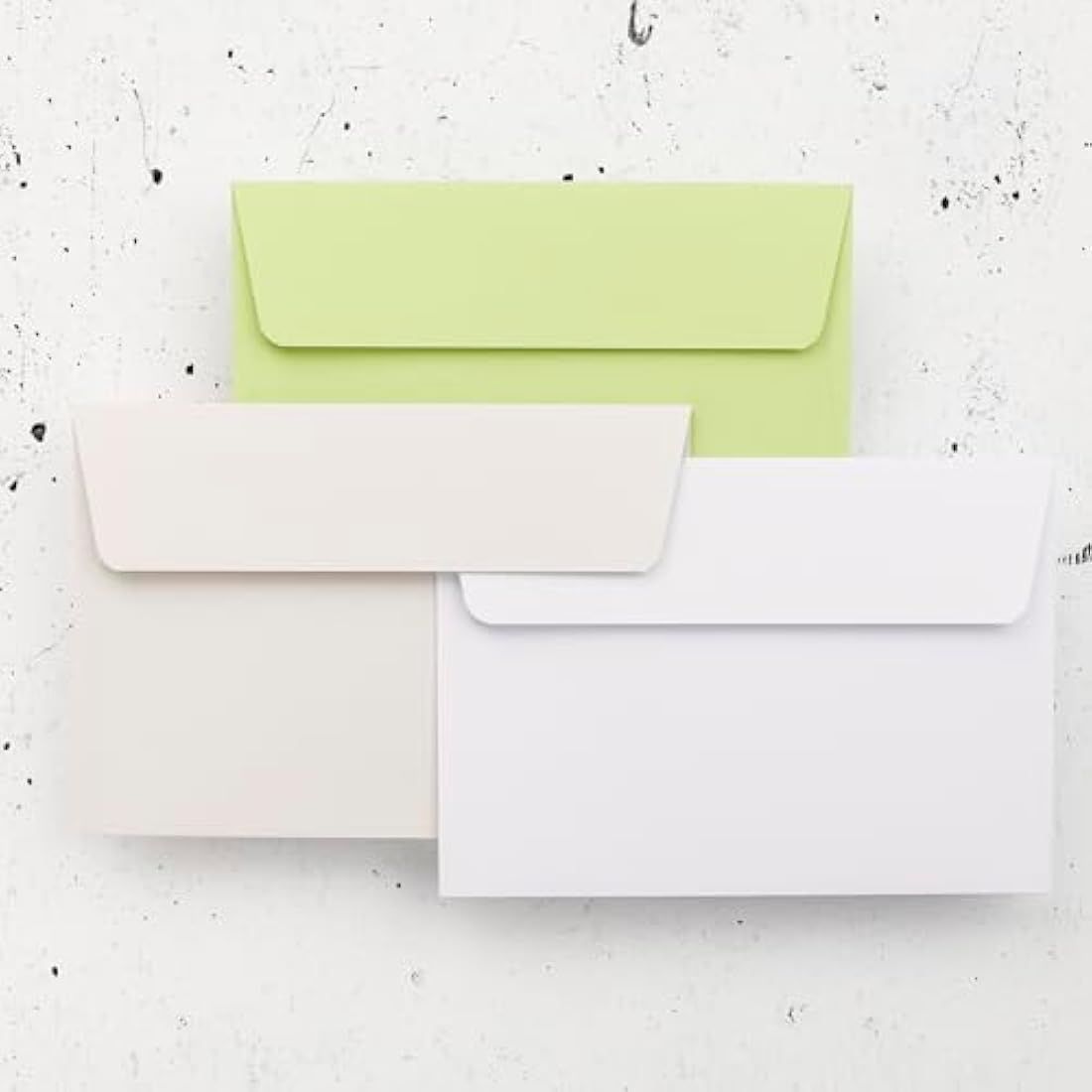 Clairefontaine Pollen C6 Adhesive Envelopes - Leaf Bud Green - 20 Pack