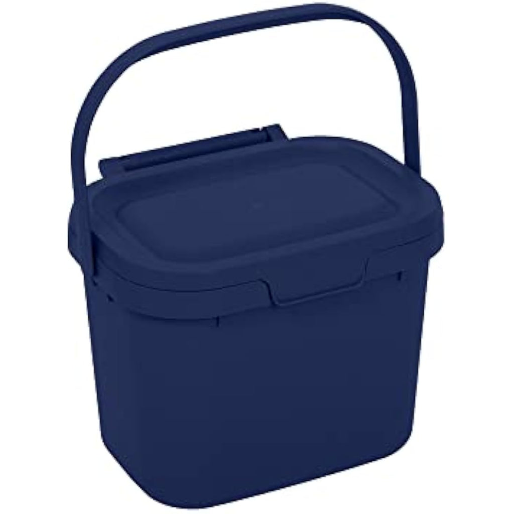 Addis 4.5L Kitchen Food Waste Compost Caddy – Recycled Plastic Eco Blue