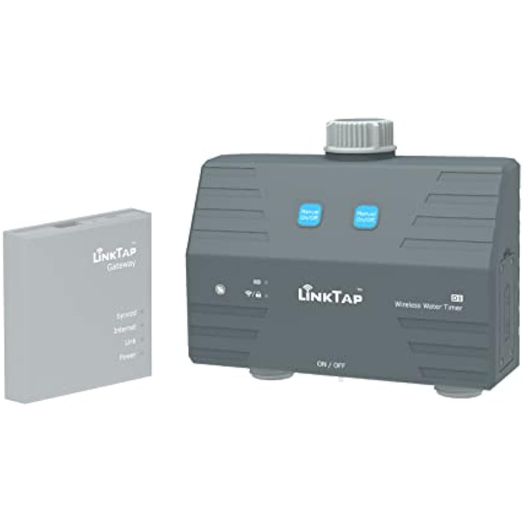 LinkTap D1 2-Outlet Wireless Water Timer | Smart Zigbee Irrigation