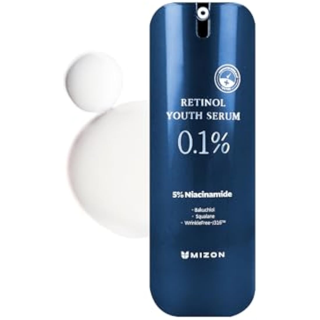 MIZON Retinol 0.1% Youth Serum – Anti-Aging Bakuchiol Korean Skincare