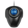 Kensington Orbit Wired Trackball Mouse with Scroll Ring – Blue
